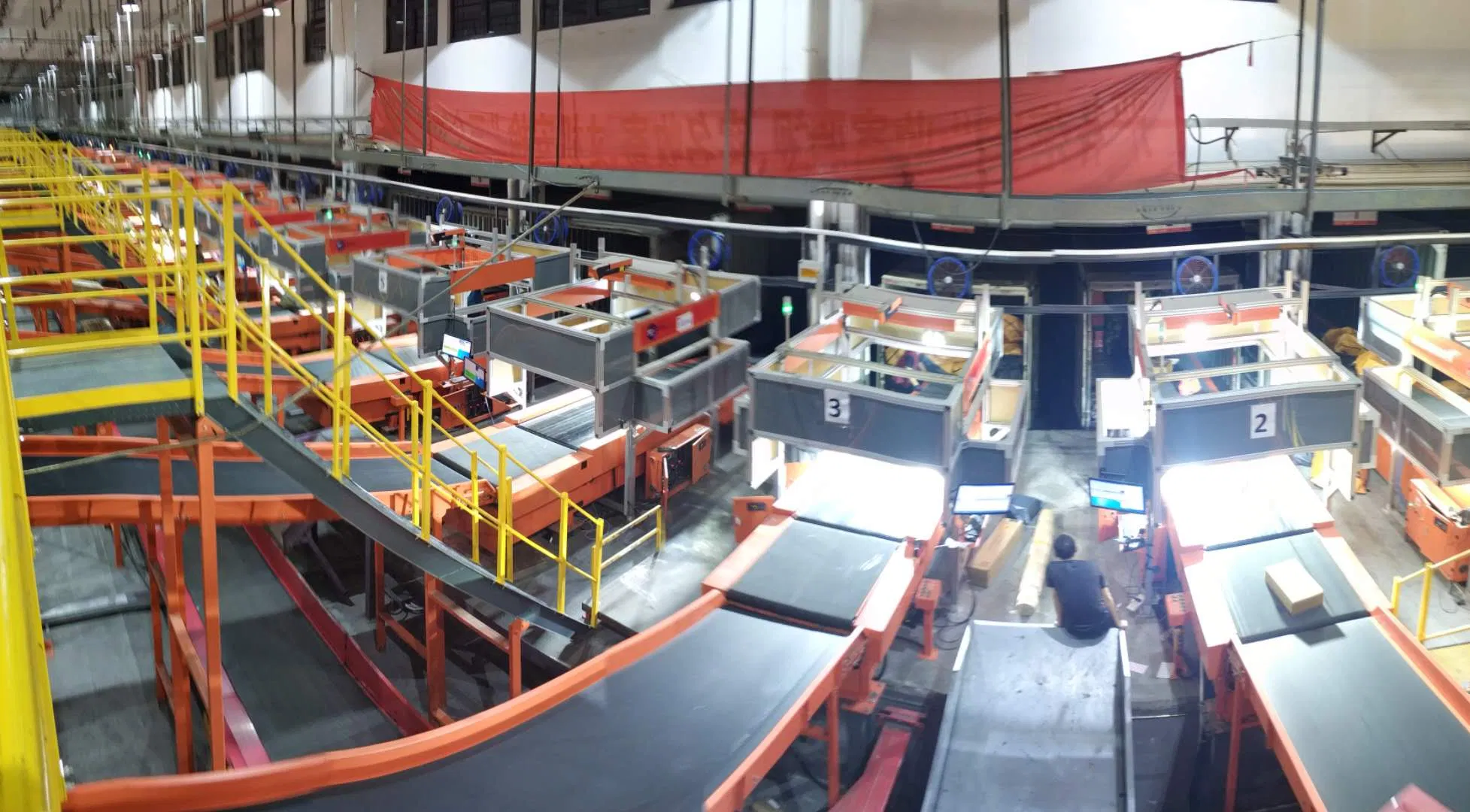 Dws System for Logistics Transportation Sorting and Weighing