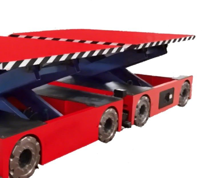 Heavy-Duty Automated Guided Vehicle for Efficient Unmanned Material Handling