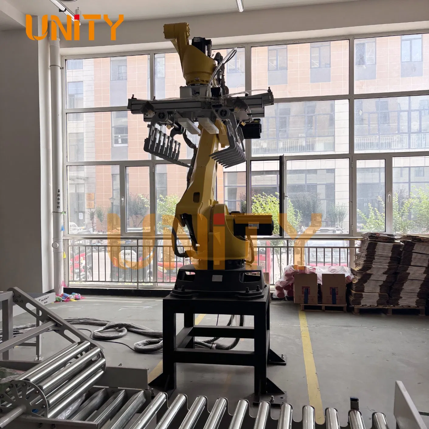 Robotic Arm Palletizer for Fertilizer Palletizer Customized Robot System Automated Depalletizing Robot System