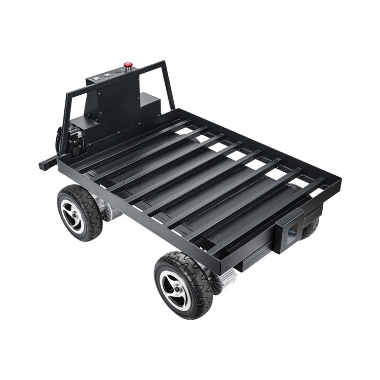 Industrial 4 Wheel Warehouse Transport Picking Cart Following Delivery Robot