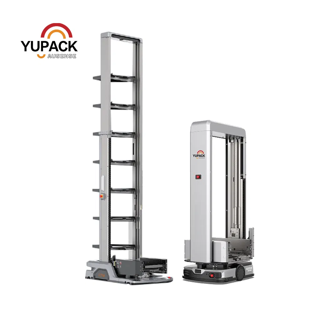 Industrial Tote Handling Robot Autonomous Mobile Robot for Smart Factory Logistics and Distribution