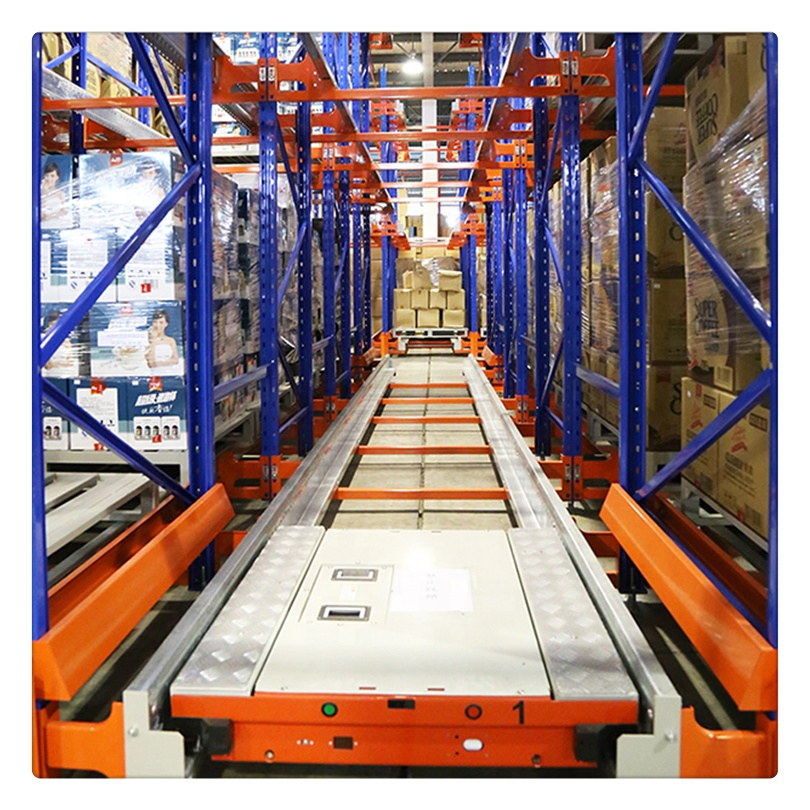 Automatic Warehouse Storage Radio Shuttle Shelf Logistic System Robotic Pallet Shuttle Shelves with Cusomizable Service