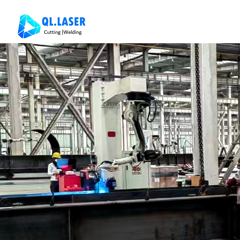 New Type 7axes Rail Best Robotic Welding Systems with Software Import 3D Drawings Directly