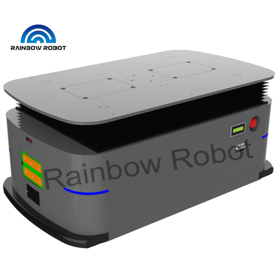 Agv Warehouse Factory Customized Delivery Robot Low Price Magnetic Track Collaborative Robot AMR