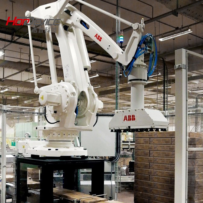Industrial Robotic Stacking Arm High Efficiency Robot Palletizer Heavy Load Robot for Beverage Food