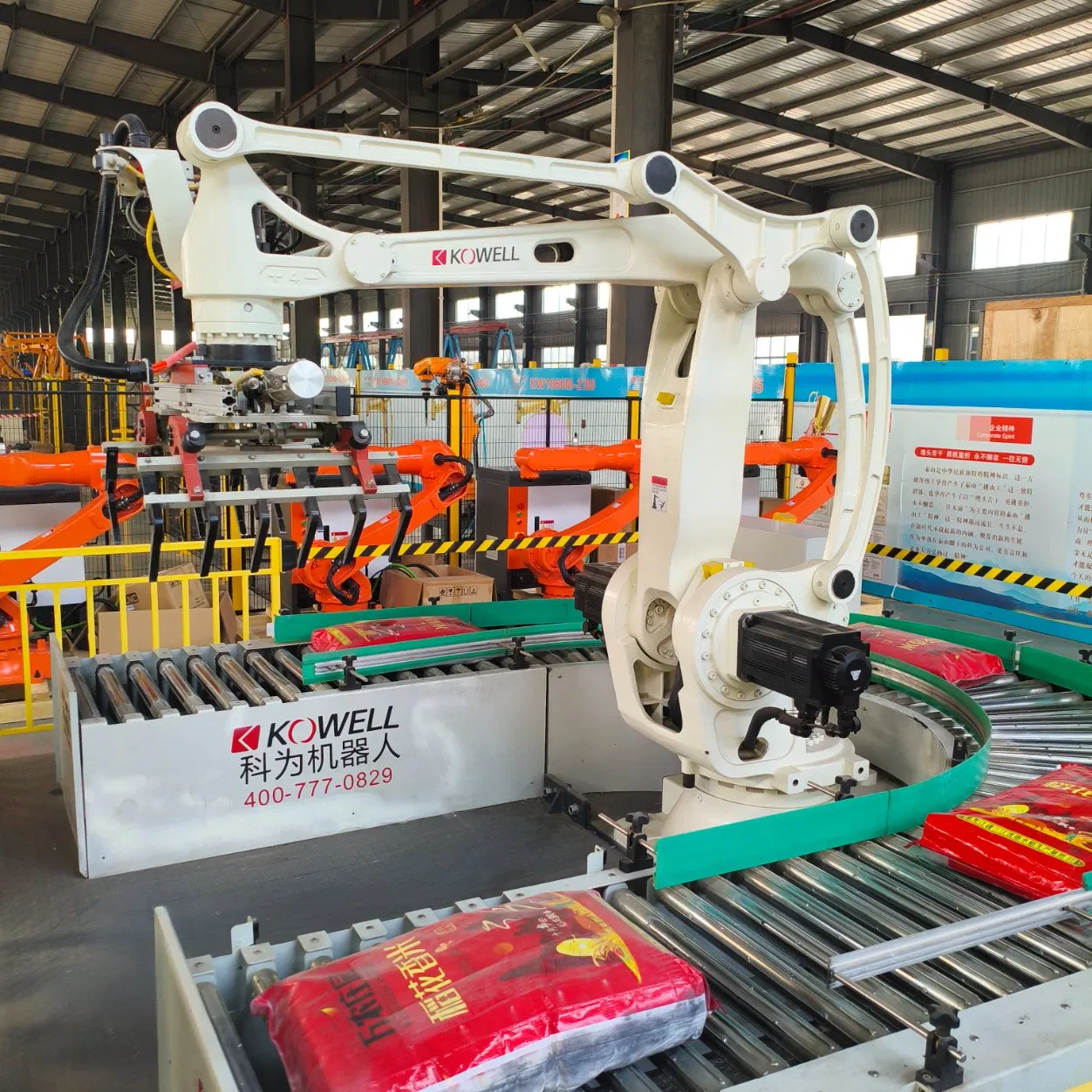 Automatic Palletizing/Depalletizing Robot Arm with Intelligent Destacking
