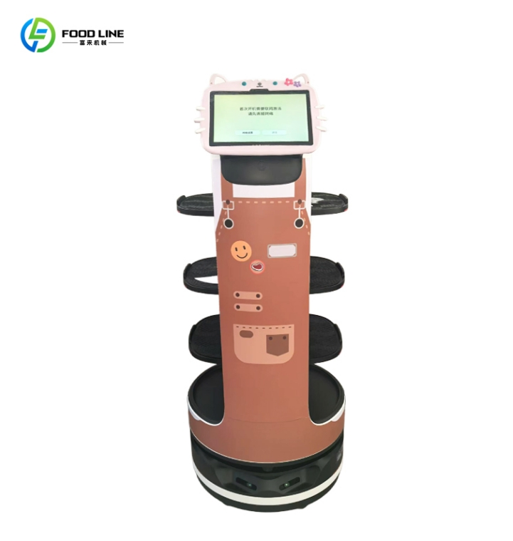 Smart Navigation Restaurant Food Delivery Robot