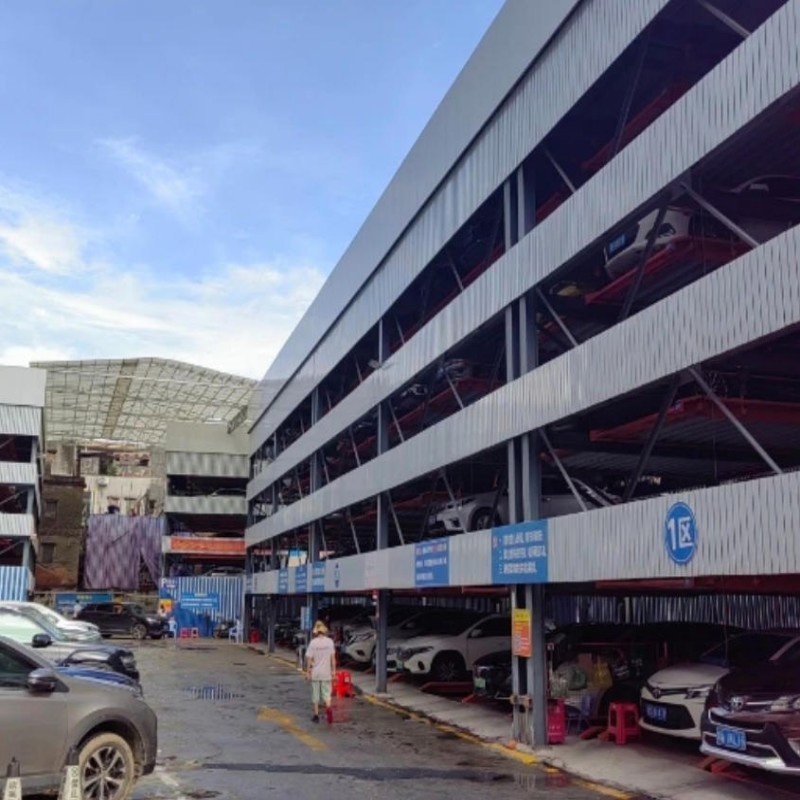 Robot Parking Multiple Floor Elevating Parking System for Innovative Vehicle Management