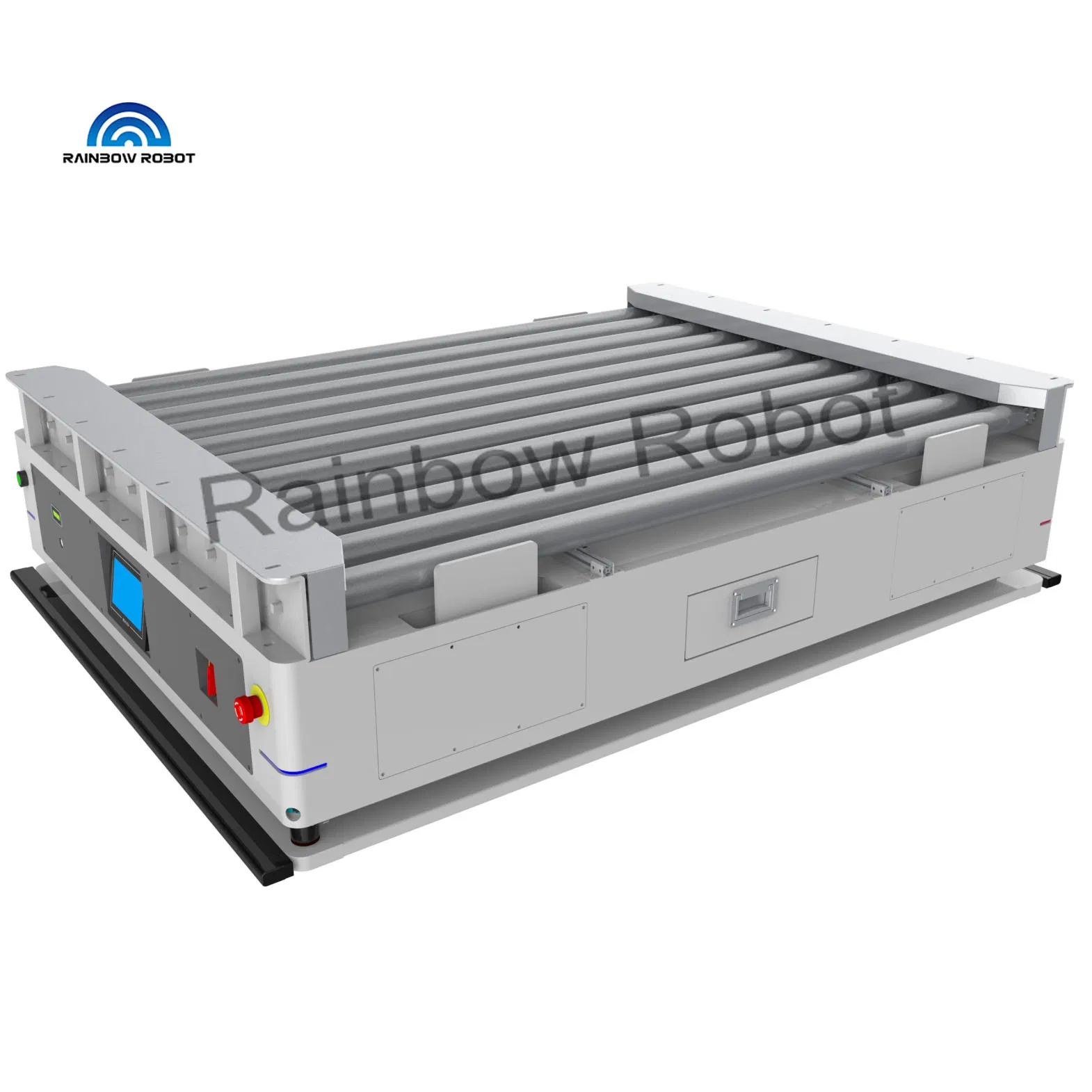 Heavy Duty Autonomous Mobile Agv Robot 500kg Latent Lifting Type AMR