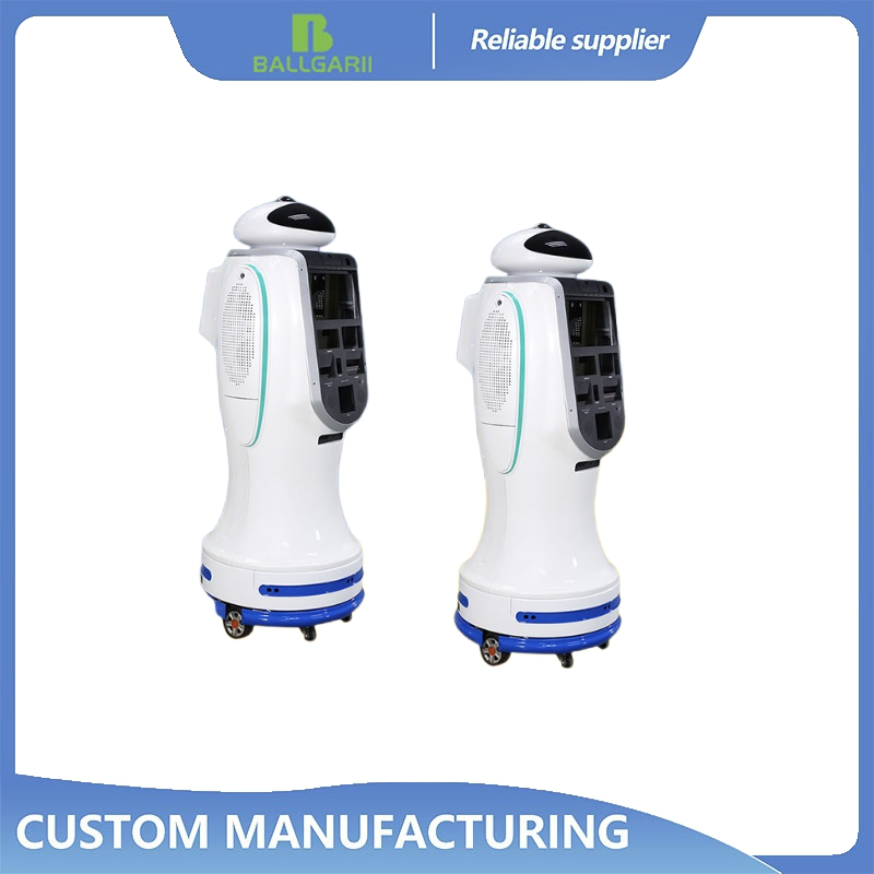 Rapid Prototype Service for Intelligent Food Delivery Collaborative Hotel Cleaning Customer Service Smart Robot Design
