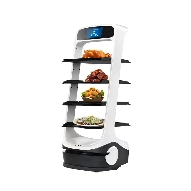 Intelligent Automatic Food Delivery Robot for Restaurant Service Commercial Market