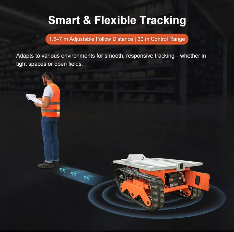Glgw Heavy Load Handling Robot Automati Following Transport Robot Hands-Free