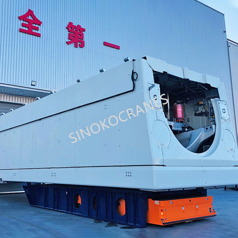 Backpack Lifting Agv Heavy Load Carbon Steel Coil Industrial Robot Cart