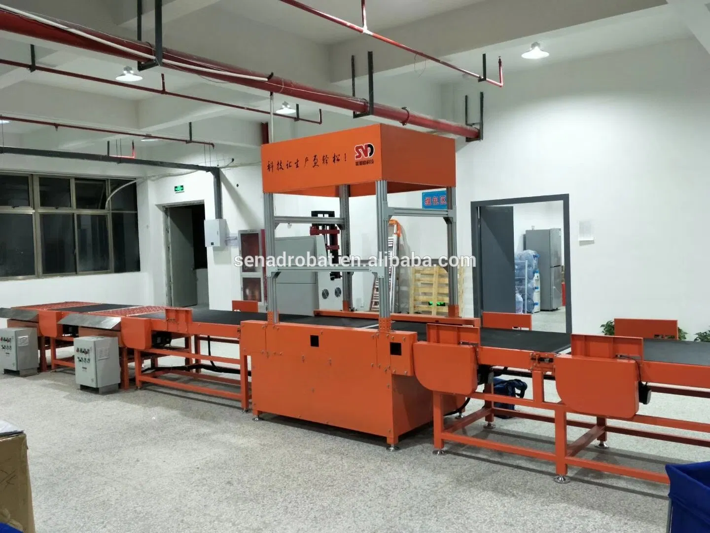 Online Commercial Company Use Sorting Line Automatic Sorting Parcel Sorting Machine/Wheel Sorter Dws System Conveyor