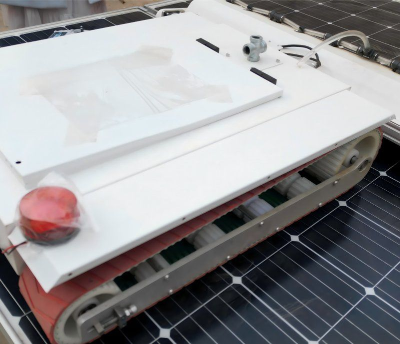 Low Consumption Ai-Driven Lightweight Autonomous PV Railed Cleaning Robot