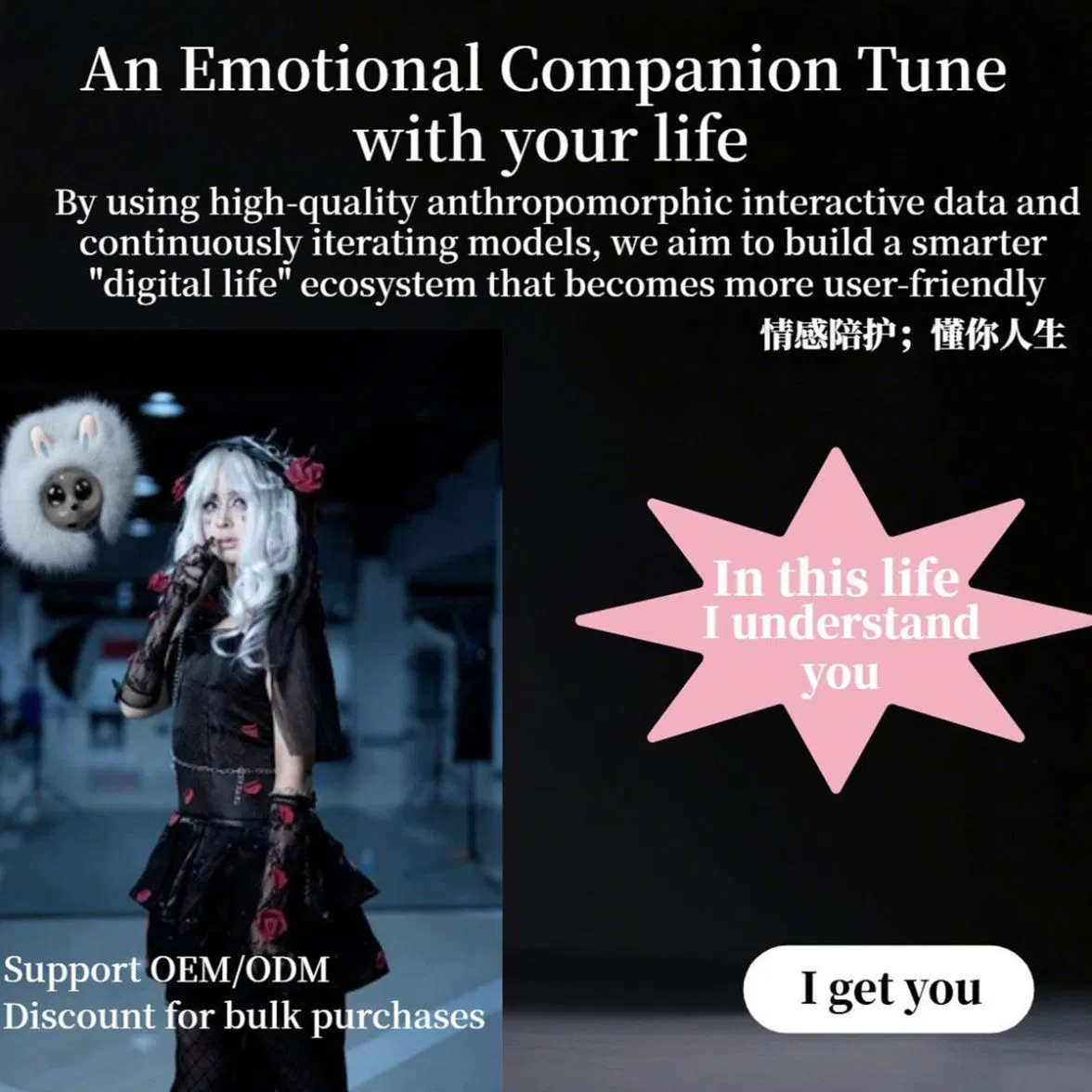 Smart High Quality Interaction Data Driven Digital Life Companion Toy Ai Robot