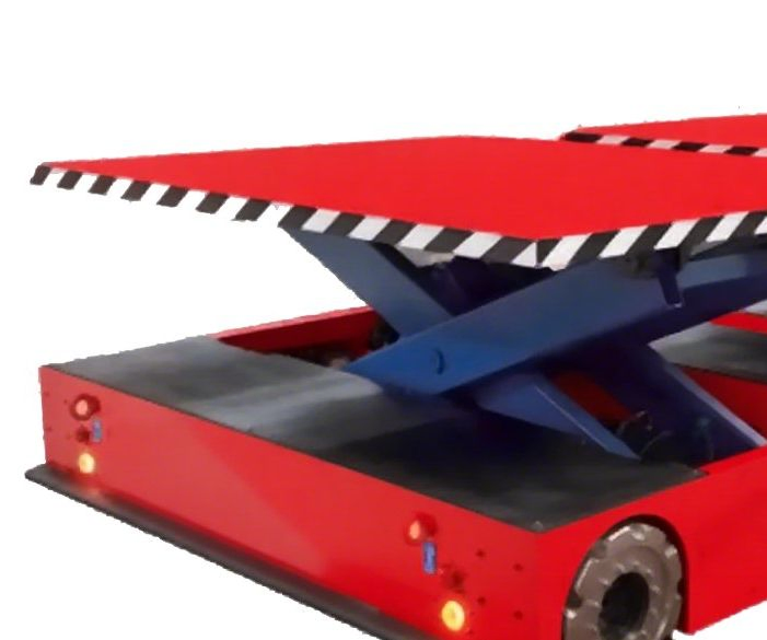 Heavy-Duty Automated Guided Vehicle for Efficient Unmanned Material Handling