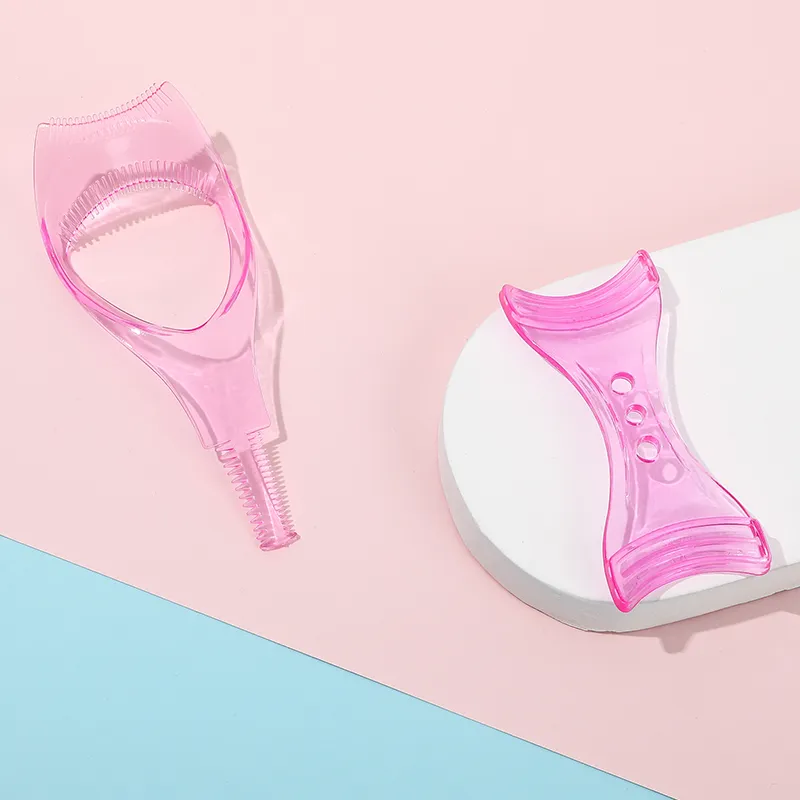 Cepillo multifuncional para pestañas, herramienta de belleza para maquillaje