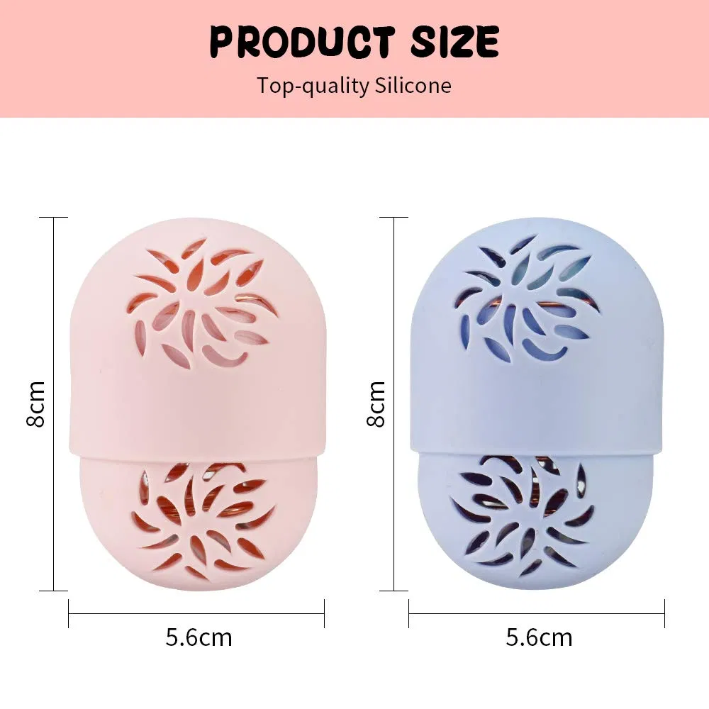 Soporte de almacenamiento para esponjas de maquillaje de silicona
