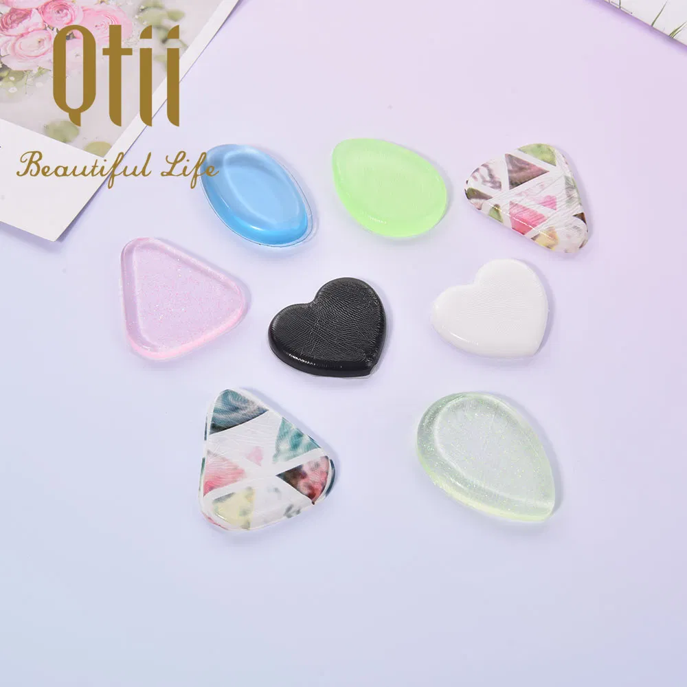 Esponja de maquillaje de silicona para base de gel, herramienta cosmética lavable de calidad premium