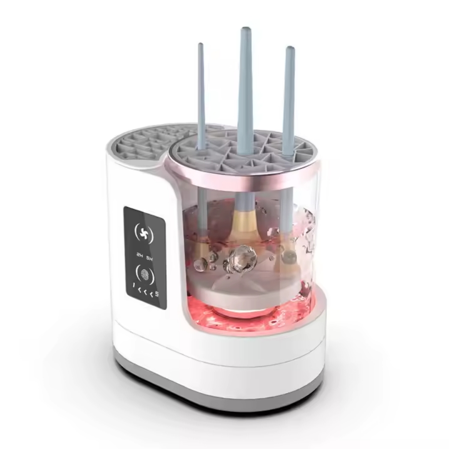 Máquina de limpieza automática portátil limpiadora eléctrica de brochas de maquillaje