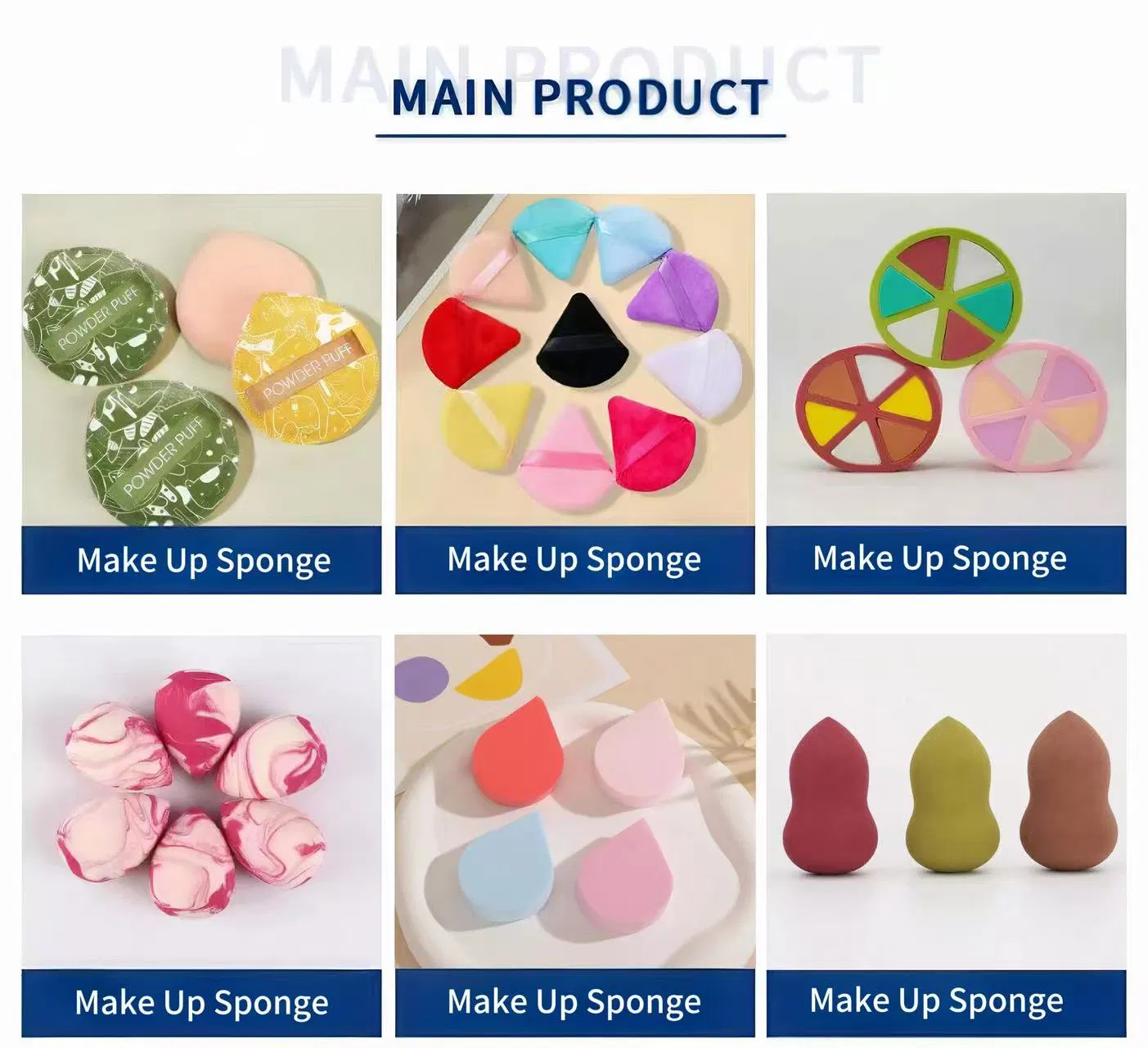 Puff de maquillaje antibacteriano, esponja extra suave