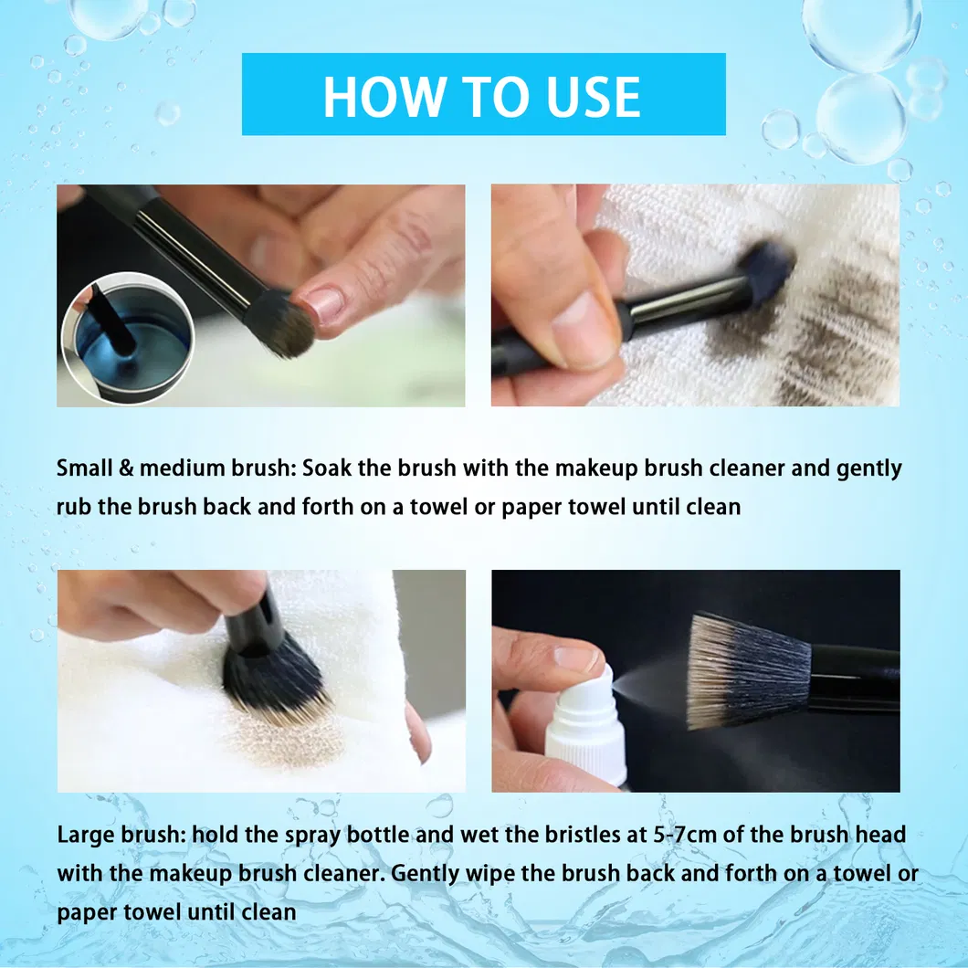 Limpiador de Brochas de Maquillaje en Spray