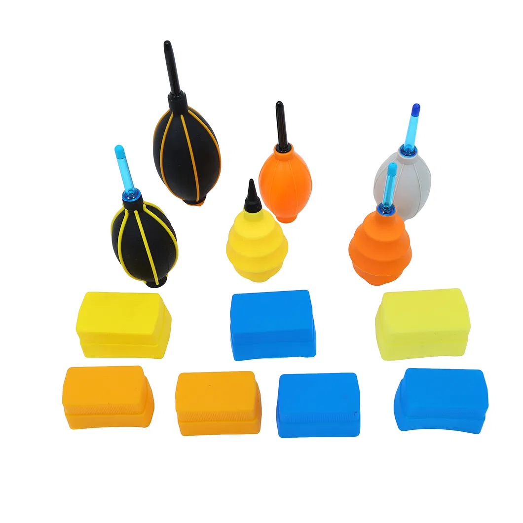 Bola inflable pequeña de silicona ecológica para limpieza de polvo