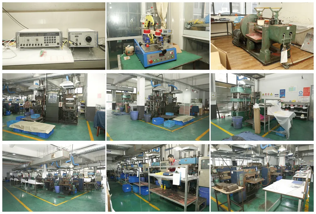 Fábrica y equipamiento para bolas de goma NBR