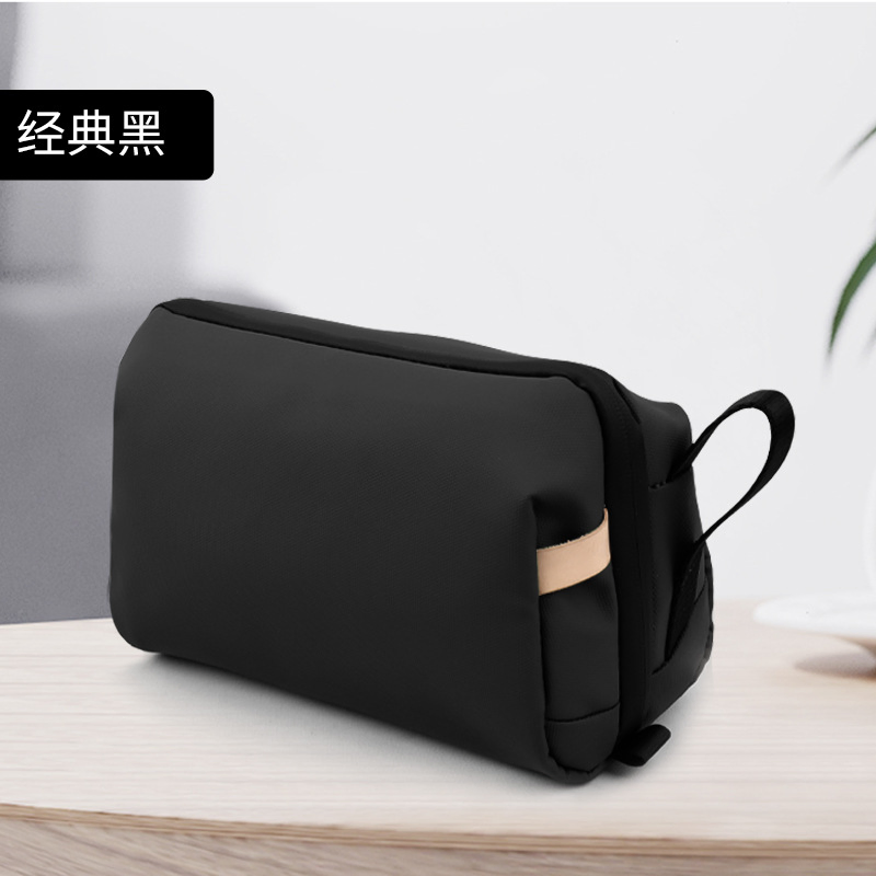 Organizador de maquillaje versátil para separación en húmedo y seco para viajar
