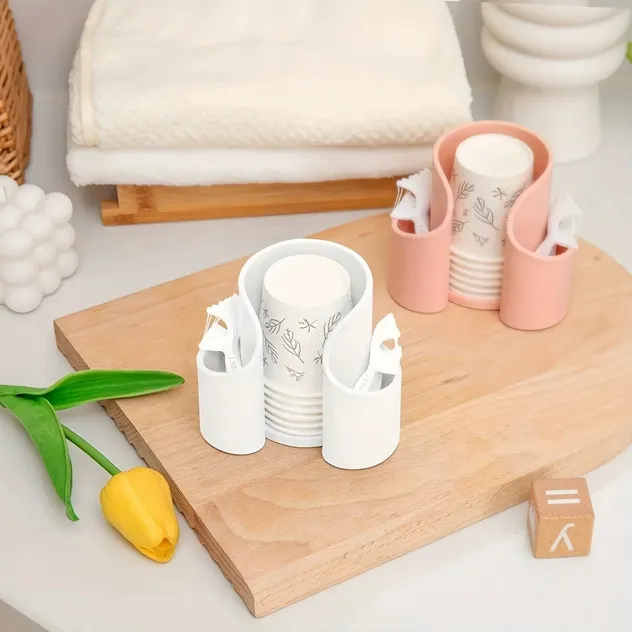 Soporte para bastoncillos de algodón