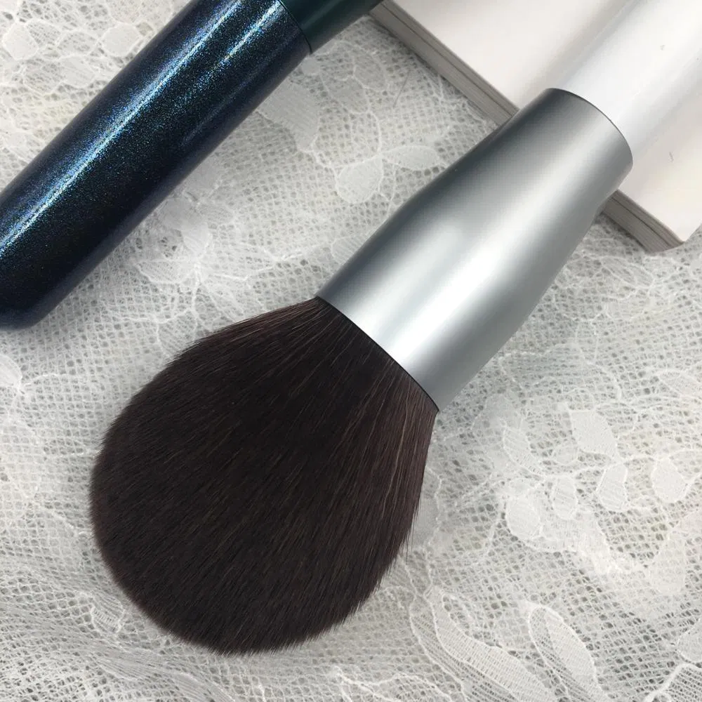 Brocha de Maquillaje en Polvo, Brocha Kabuki para la Cara de Gran Cobertura