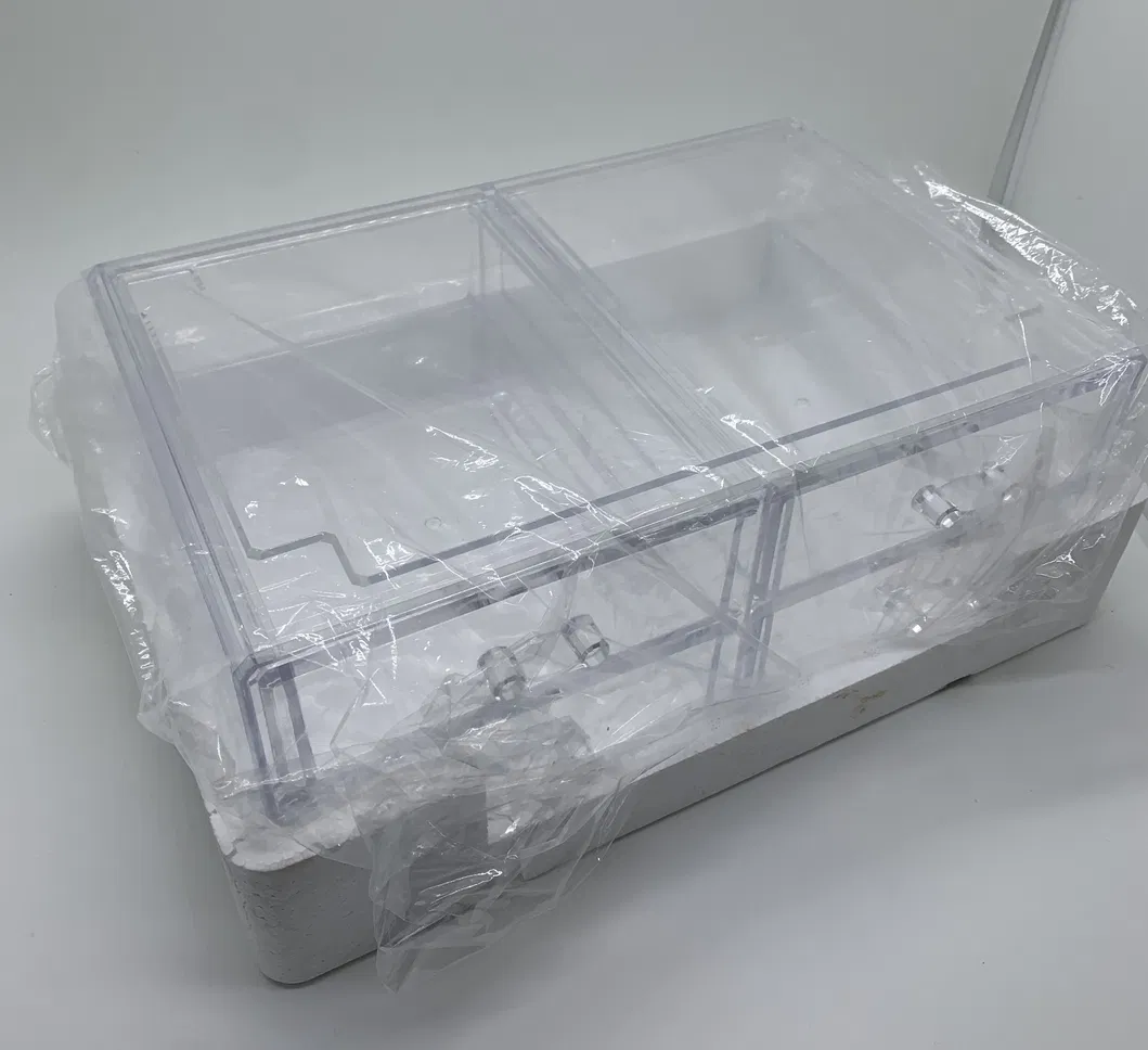 Soporte para brochas de maquillaje de cristal