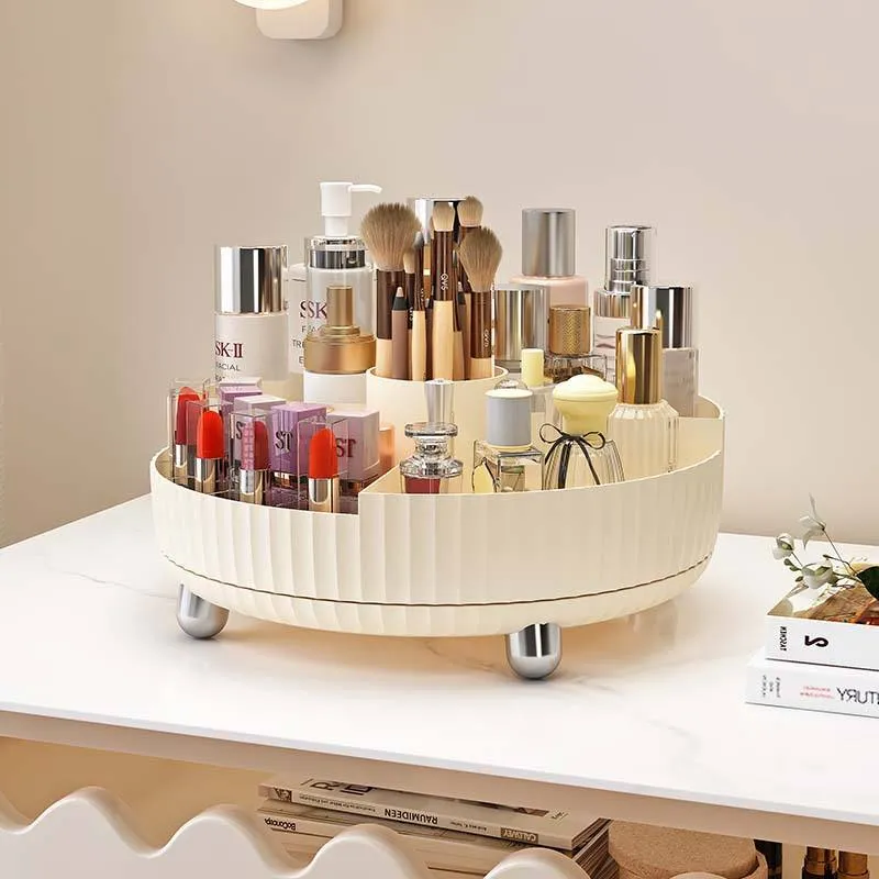 Baño 360 Grados de Organizador Cosmético Rotatorio Caja de Almacenamiento