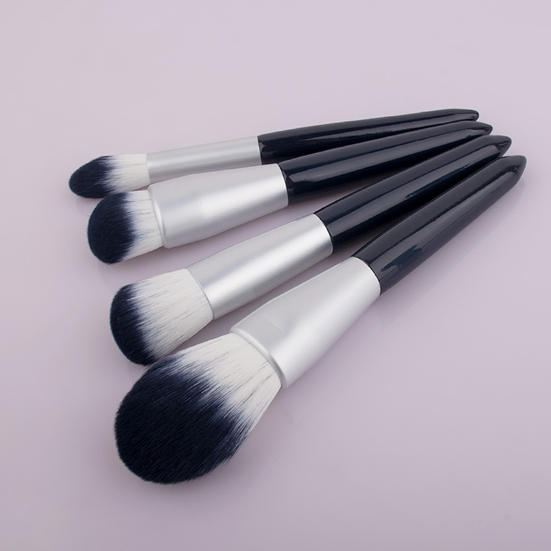 Herramientas de Belleza al por Mayor, Brocha de Polvo Suelto, Juego de Brochas de Maquillaje con Mango para Ojos