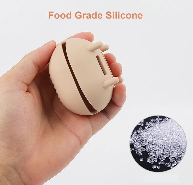 Funda protectora reutilizable y lavable para esponja de maquillaje con tapa, contenedor de silicona para sostener la esponja de maquillaje