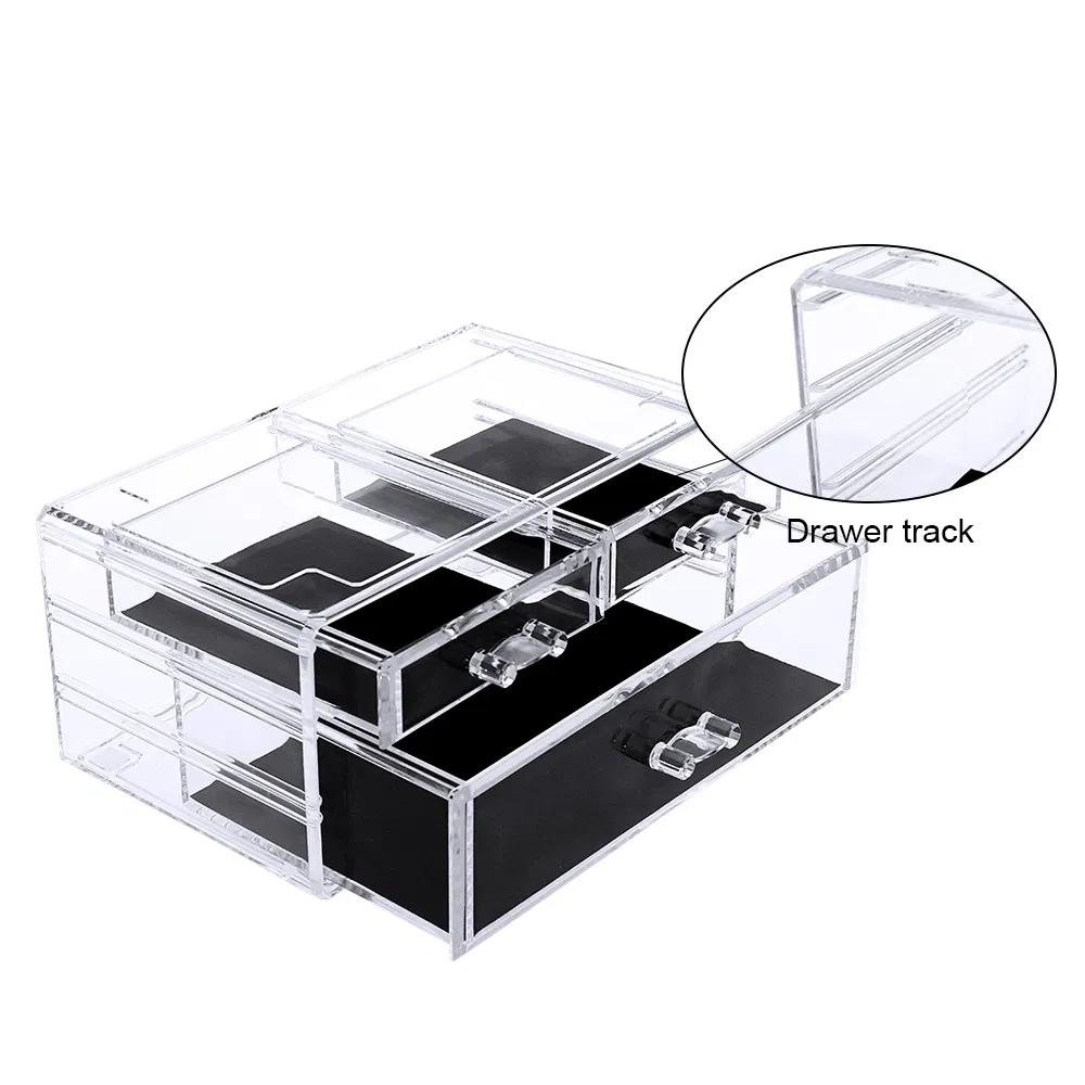 Soporte para brochas de maquillaje de cristal