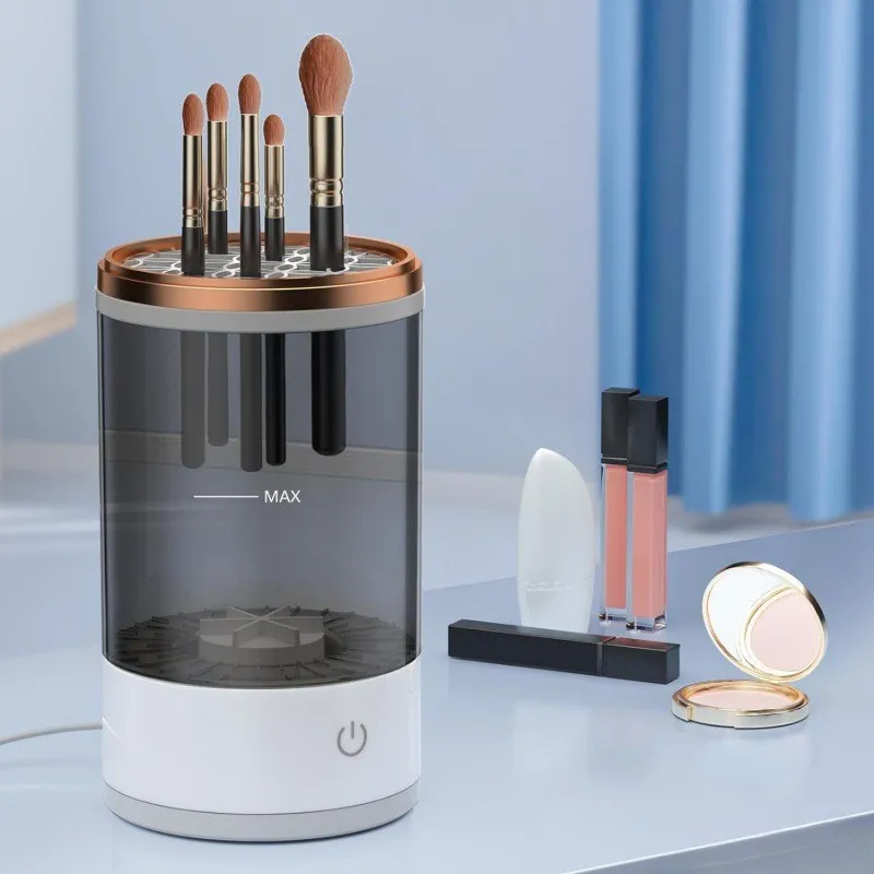 Limpiador automático de brochas de maquillaje eléctricas