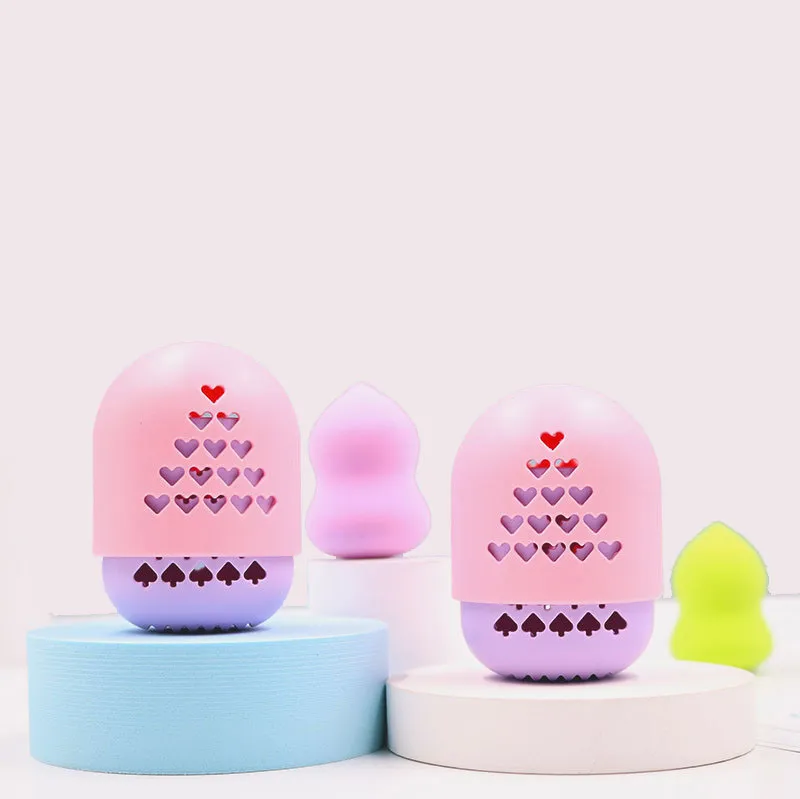 Esponja de Maquillaje en Polvo Contenedor Suave Transpirable