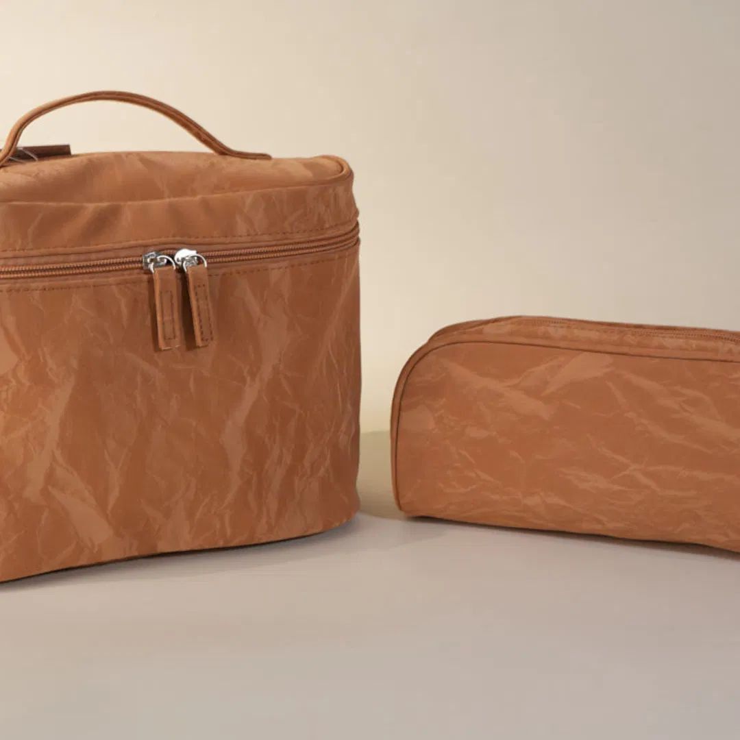 Bolsas de cosméticos de viaje personalizadas, resistentes, de moda, con iluminación, estuche de maquillaje portátil recargable
