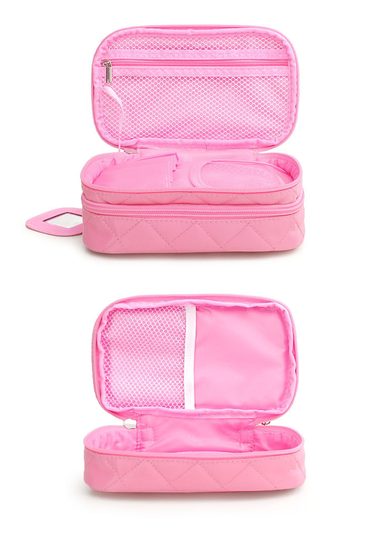Estuche de tren personalizado hecho a medida para mujeres, estuche de maquillaje de viaje, organizador de cosméticos, estuche de maquillaje para artistas con espejo