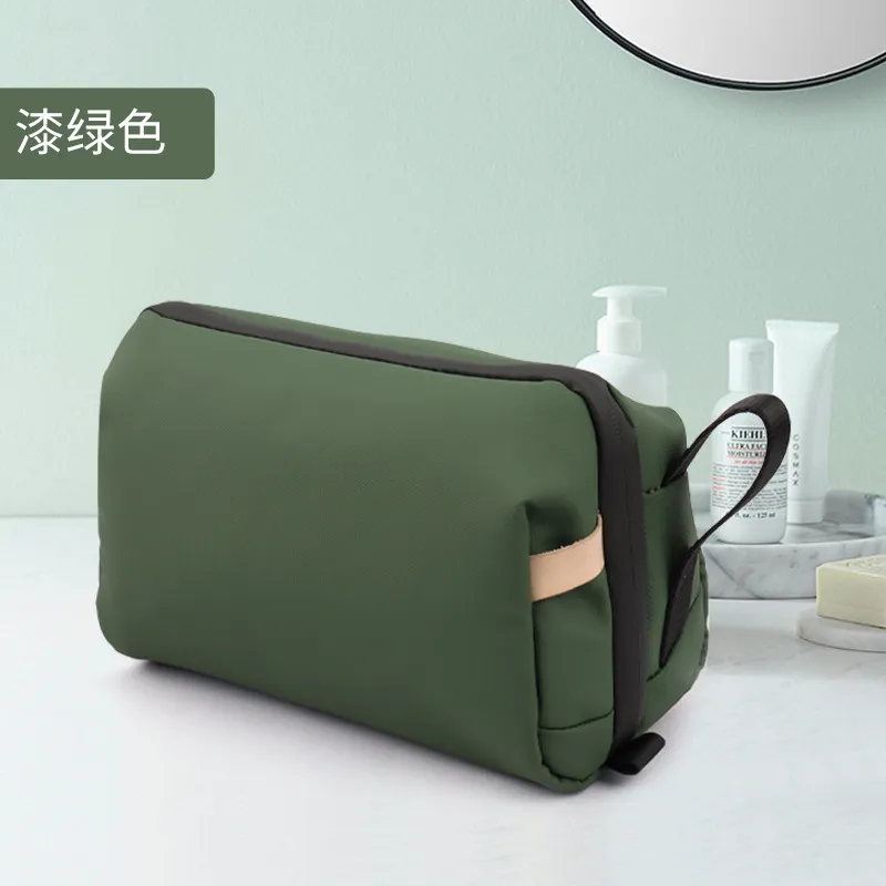 Organizador de maquillaje versátil para separación en húmedo y seco para viajar