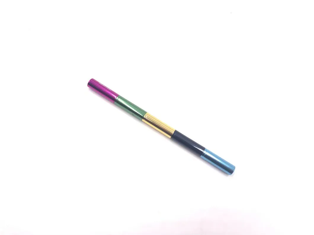 Pincel Mágico de Maquillaje Colorido para Ojos y Labios Multifuncional Separado 4 en 1 Herramientas de Maquillaje