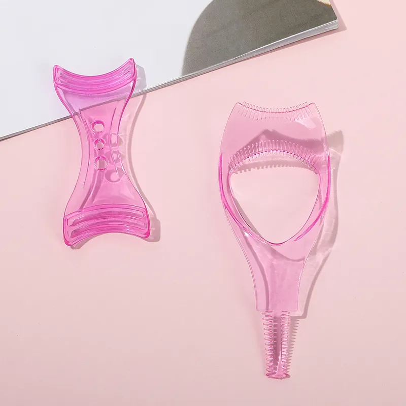 Cepillo multifuncional para pestañas, herramienta de belleza para maquillaje
