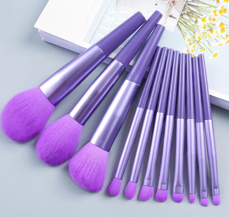 Conjunto de Brochas de Maquillaje de Lujo Blanco 15PCS Brochas de Maquillaje de Pelo Natural para Polvo Facial Marca Privada