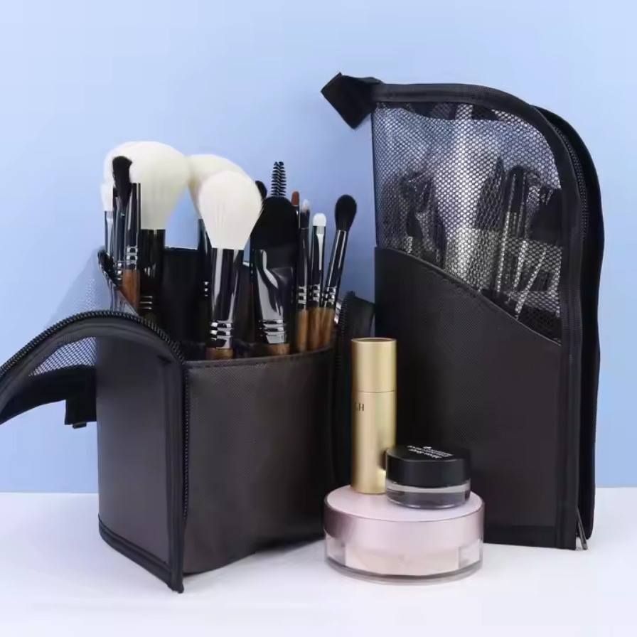 16PCS Juego de brochas de maquillaje de lana fina Light Peak con mango de madera para ojos