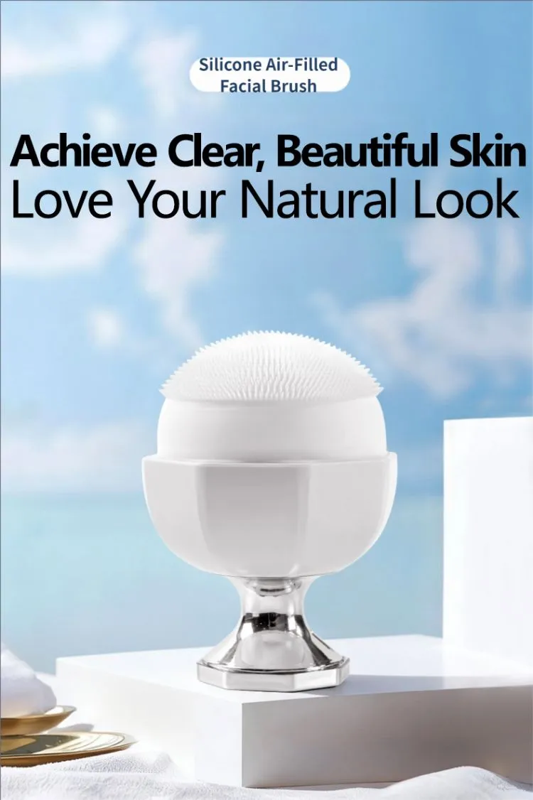 Cepillo de limpieza facial de silicona doble cara mini al por mayor, súper suave, masaje inflacionario, exfoliante facial, herramientas de maquillaje, limpiador