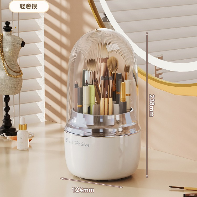 Nuevo organizador de brochas de maquillaje diseño cosmético almacenamiento para el hogar