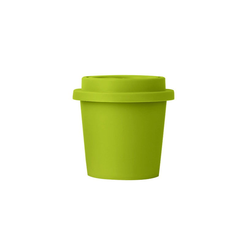 Esponja de Maquillaje Caliente con Soporte de Almacenamiento en Forma de Taza de Café para Esponja, Esponja Profesional para Base y Corrector Cosmético