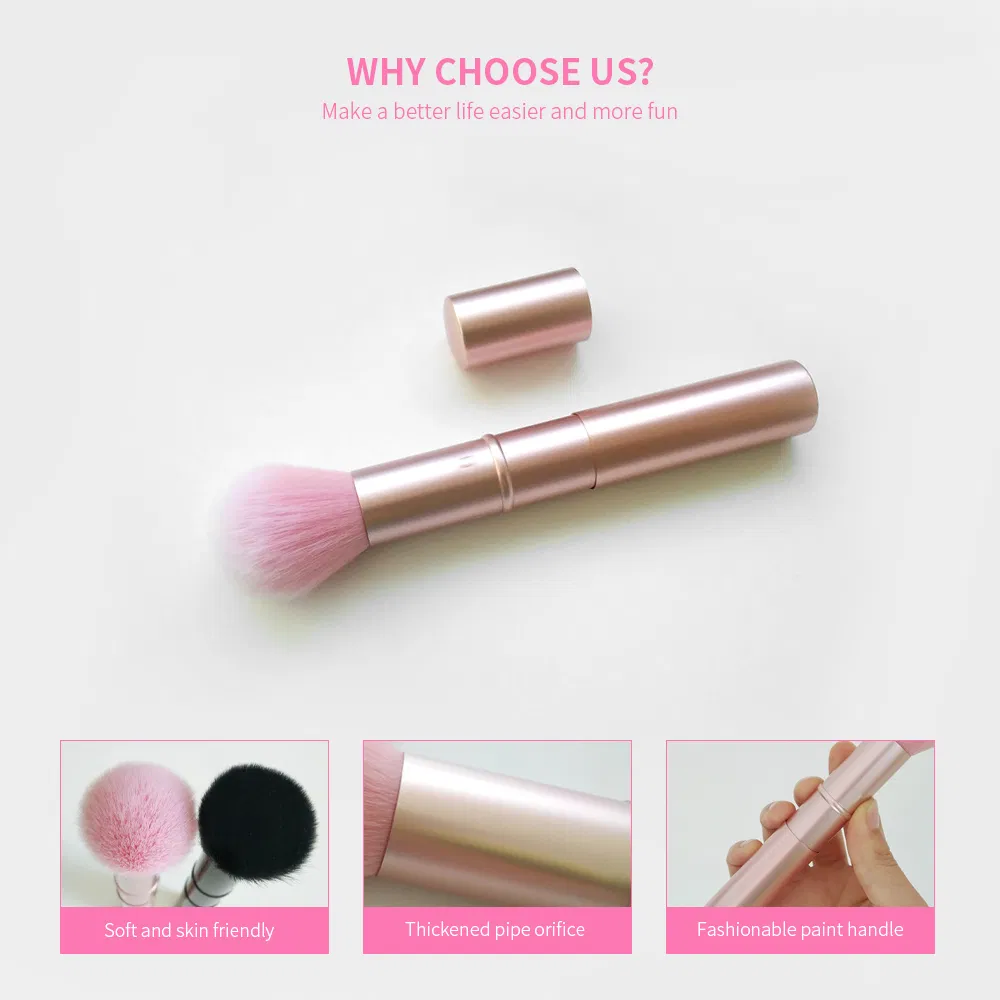 Brocha de maquillaje retráctil 4